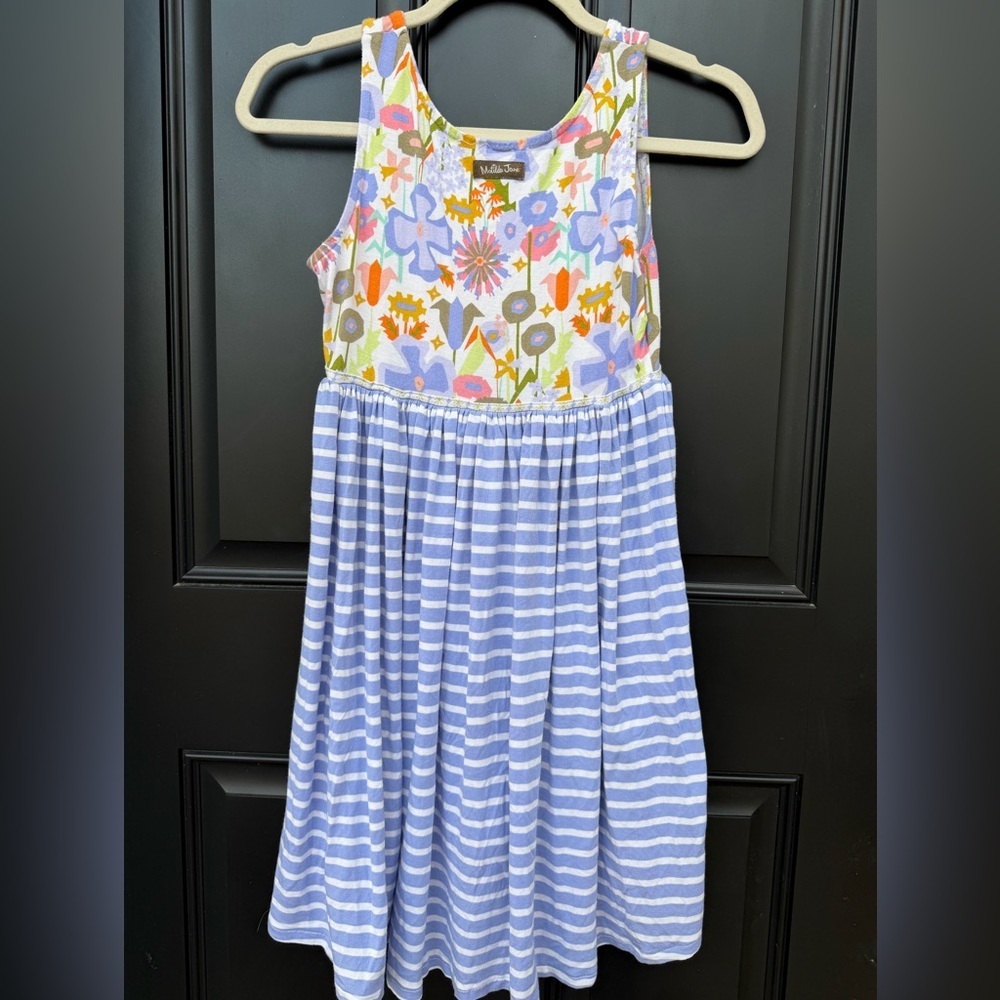 Matilda Jane Kids Floral and Striped Dress - Picture 2 of 2